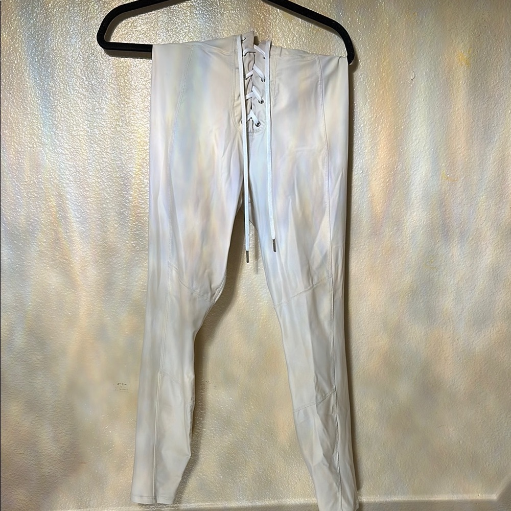 Good American Cream Pants